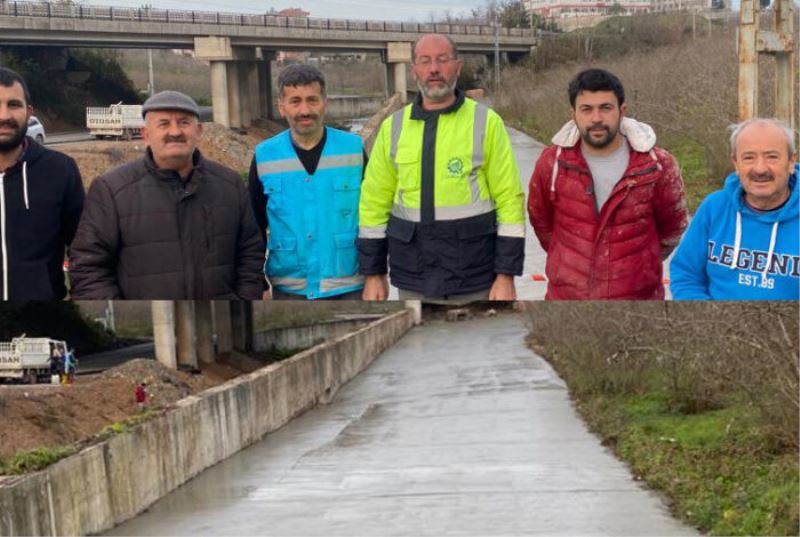 GÜRECÜLÜ’DE 70 YILLIK YOL SORUNU ÇÖZÜLDÜ
