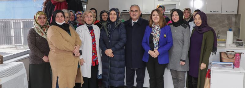 BAŞKANIMIZ IŞIK, ÜRETEN KADINLARLA BULUŞTU