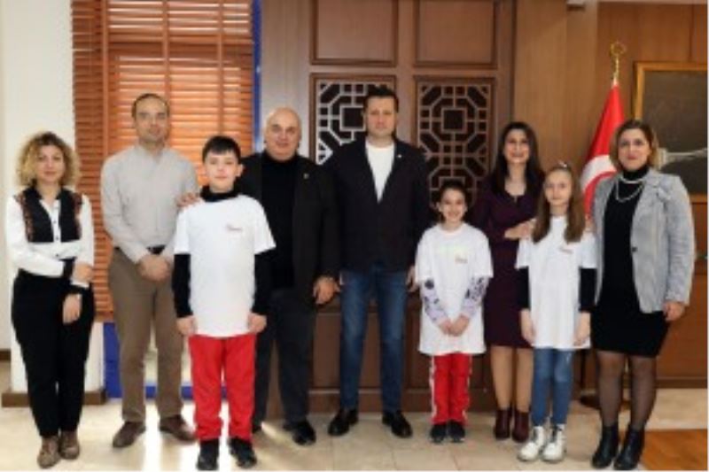 BİLSEM’DEN BAŞKANIMIZ AKAY’A ZİYARET