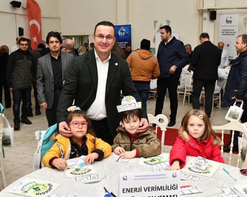 MUSTAFAKEMALPAŞA BELEDİYESİ ENERJİ VERİMLİLİĞİ HAFTASINI UNUTMADI