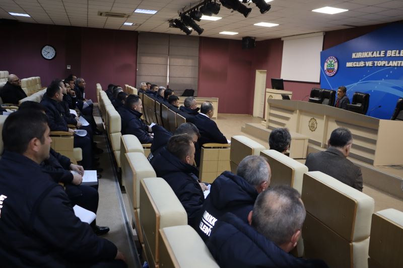 BELEDİYE OTOBÜS ŞOFÖRLERİNİN EĞİTİMLERİDE TAMAMLANDI