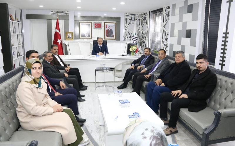 AK PARTİ HEYETİNDEN BAŞKANIMIZA ZİYARET