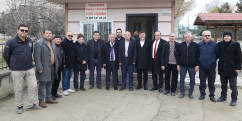 ZEYBEK BAŞKAN´DAN YEŞİLYURT MAHALLESİ´NE ZİYARET