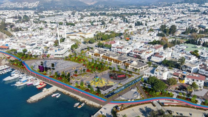 TURGUTREİS, 34 BİN 500 METREKARELİK MUHTEŞEM BİR YAŞAM ALANINA KAVUŞUYOR