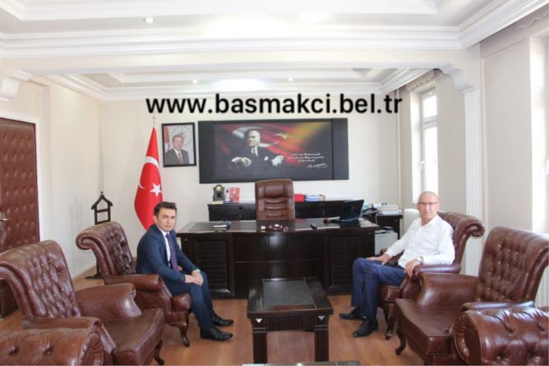 Başkanımız Ayhan Gönüllü, Yeni Kaymakamımızı Ziyaret Etti
