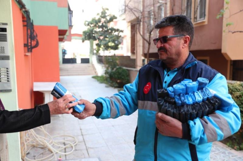20 Milyon 160 Bin Adet Atık Poşeti Dağıtıldı