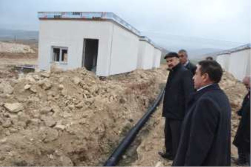 VALİ CANALP, HAYVAN TEDAVİ BAKIM VE REHABİLİTASYON MERKEZİ’NDE İNCELEMELERDE BULUNDU