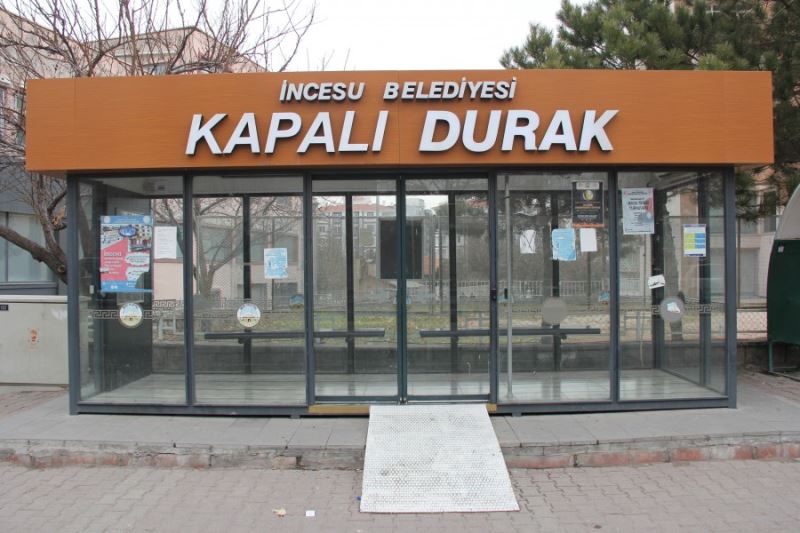 Bizim için kıymetlisiniz. Soğukta durmak yerine klimalı kapalı durağımız hizmetinizde...