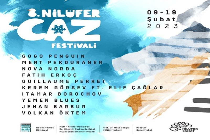 8. Nilüfer Caz Festivali’nde Sahne Alacak İsimler Belli Oldu!