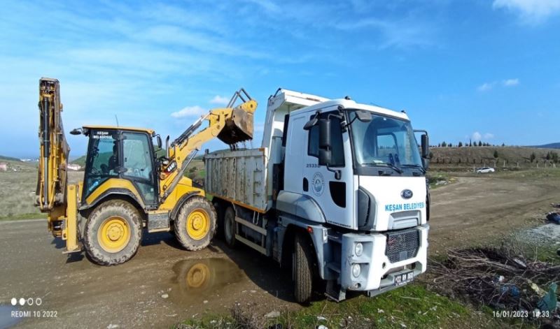 Keşan Belediyesi 2022’de 75 bin 190 ton evsel atık topladı