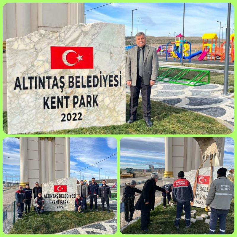 BİZ ÇALIŞIYORUZ ALTINTAŞ GÜZELLEŞİYOR