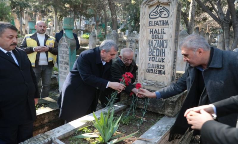 Usta Gazelhan Kazancı Bedih Kabri Başında Anıldı
