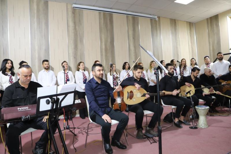HALK EĞİTİM TÜRK SANAT MÜZİĞİ KOROSU’NDAN KONSER