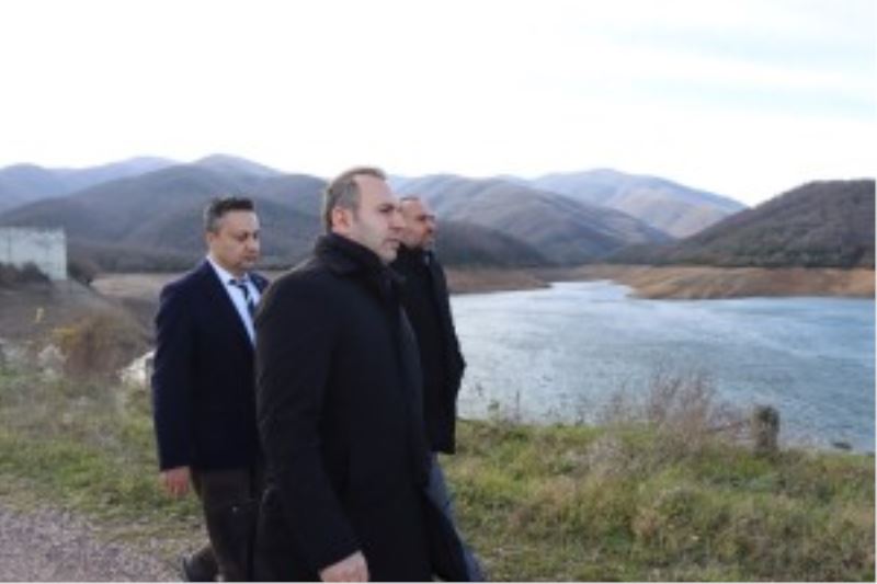 BARAJIN SON DURUMUNU YERİNDE İNCELEDİLER