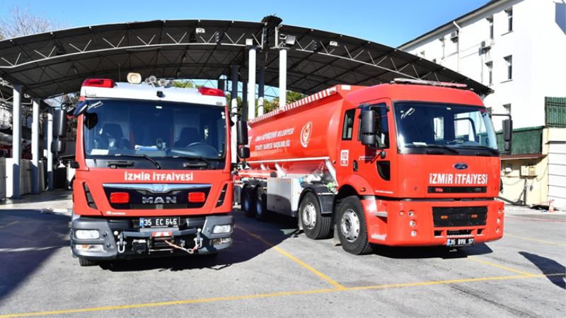 ESHOT’un mazot tankerleri artık yangın söndürmede kullanılacak