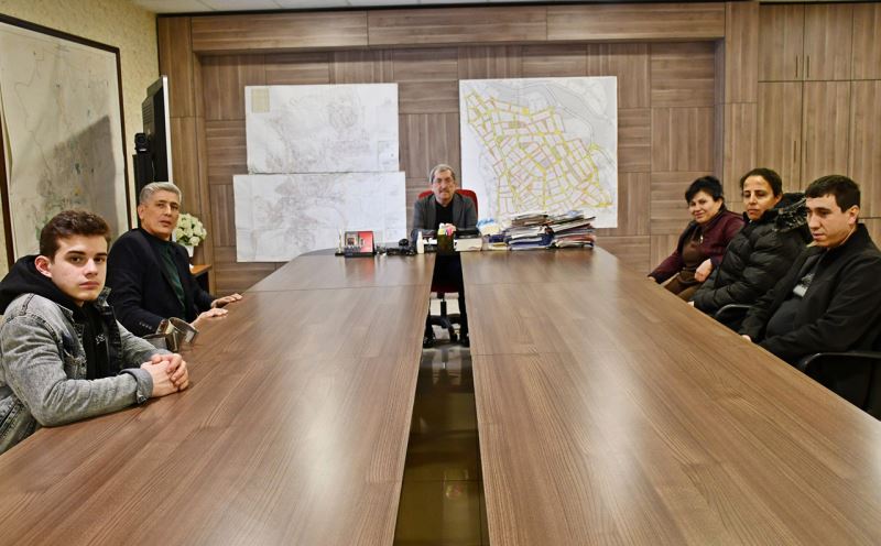 Yılmaz ve Yönetiminden Başkan Vergili’ye Ziyaret