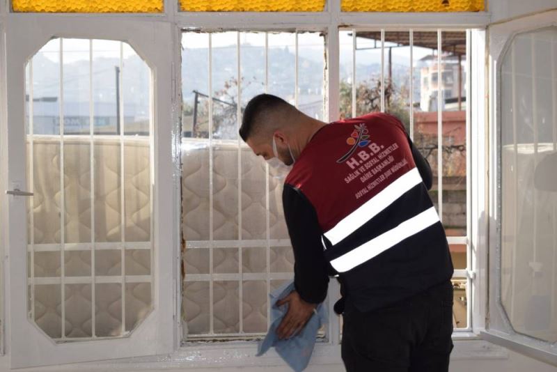 HBB’DEN MAĞDUR AİLEYE YARDIM ELİ