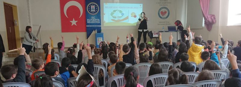 SIFIR ATIK İÇİN ÇOCUKLARIMIZI BİLİNÇLENDİRİYORUZ
