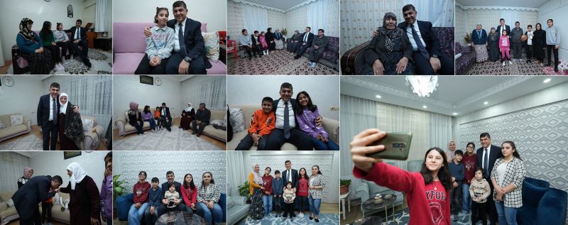 FADILOĞLU, YENİ YILA SAATLER KALA 4 HANENİN KONUĞU OLDU