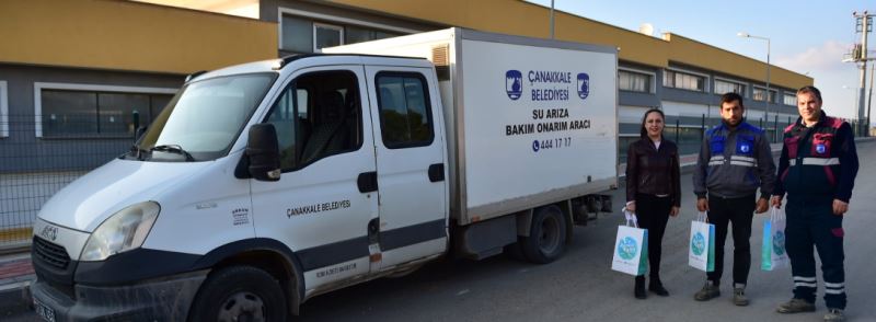 Yeni Yıla Çalışarak Girenler Unutulmadı