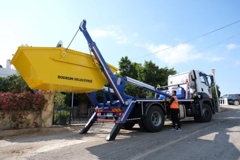 BODRUM BELEDİYESİ, 1 YILDA 130 MİLYON KİLO EVSEL ATIK TOPLADI