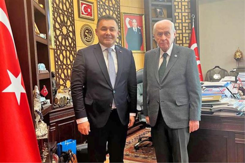 BAŞKAN YÜCEL, MHP GENEL BAŞKANI BAHÇELİ’Yİ ZİYARET ETTİ