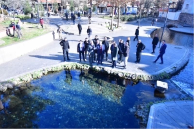 Vali Ali İhsan Su, çalışma alanlarını inceledi