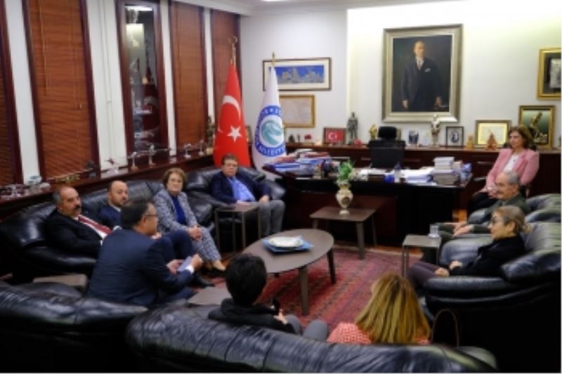 ÇEVRECİ BELEDİYELER BİRLİĞİ’NDEN BÜYÜKERŞEN’E ZİYARET