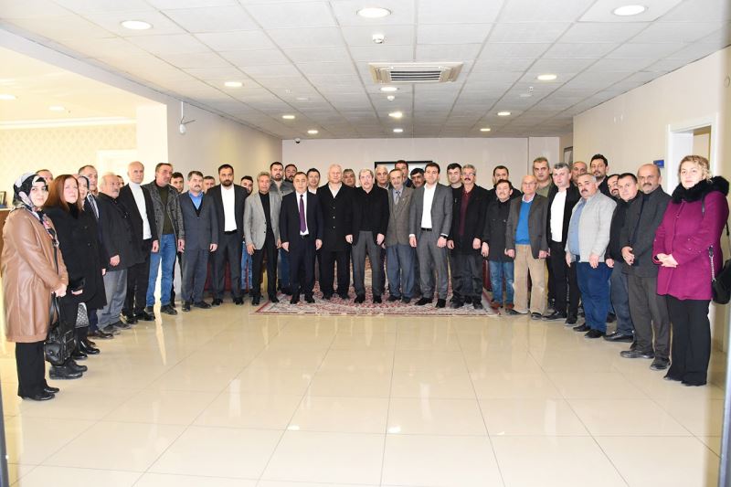 MHP Teşkilatından Başkan Vergili’ye Ziyaret
