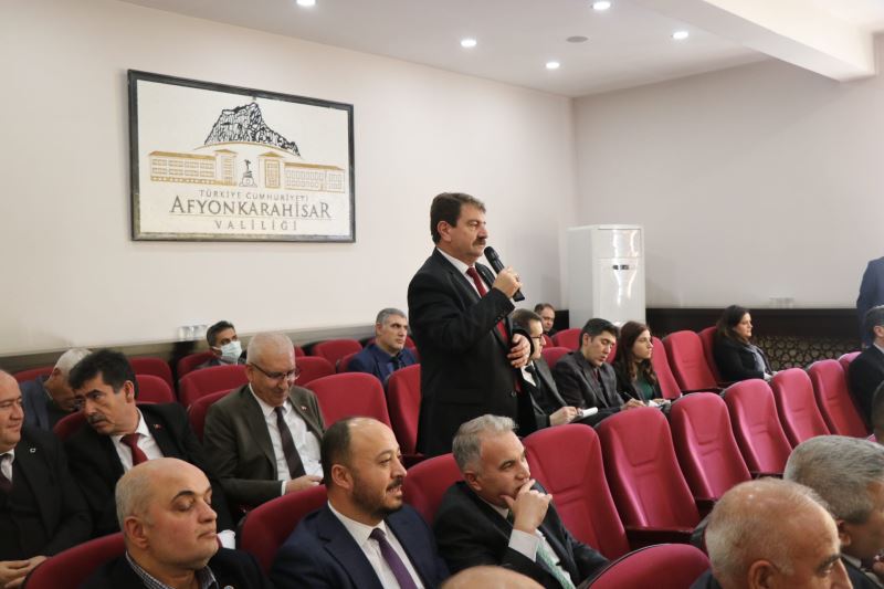 Belediye Başkanımız Nihat Sarı, İl Koordinasyon toplantısında taleplerini iletti