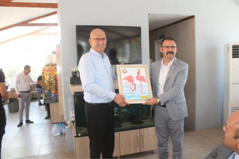 Başmakçı Belediye Başkanlığımızdan veda yemeği
