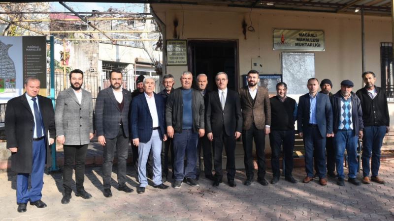 Başkan Güngör’den Mağralı’ya Ziyaret