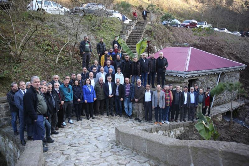 150 yıllık mazisi olan değirmen hizmete açıldı