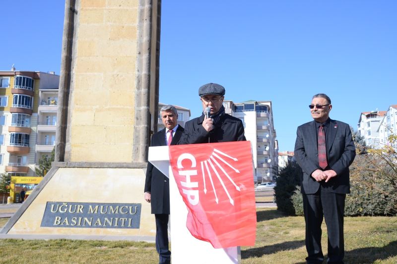 BAŞKANIMIZ EKİCİOĞLU, UĞUR MUMCU’YU ANMA TÖRENİNE KATILDI