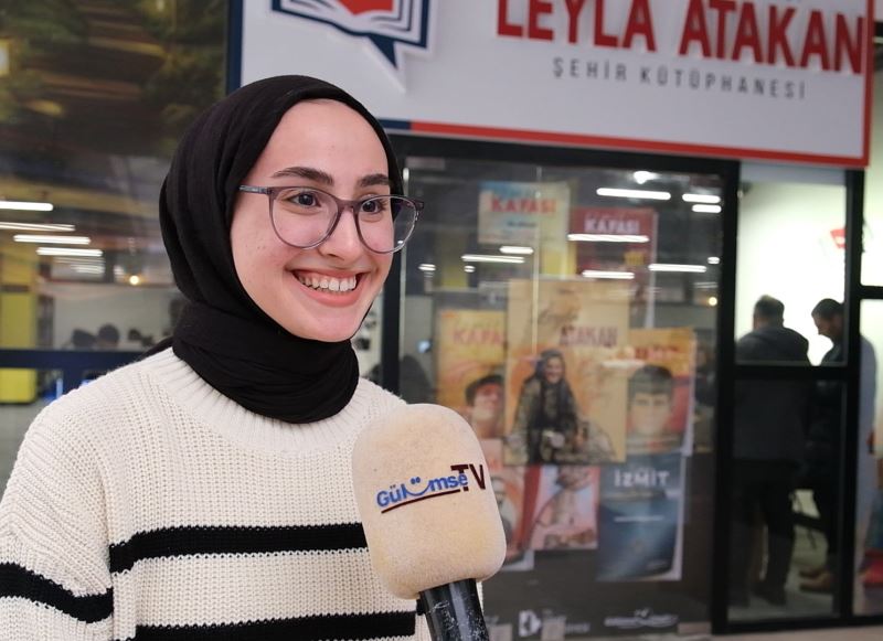 LEYLA ATAKAN ŞEHİR KÜTÜPHANESİ İLK GÜNDEN DOLDU TAŞTI
