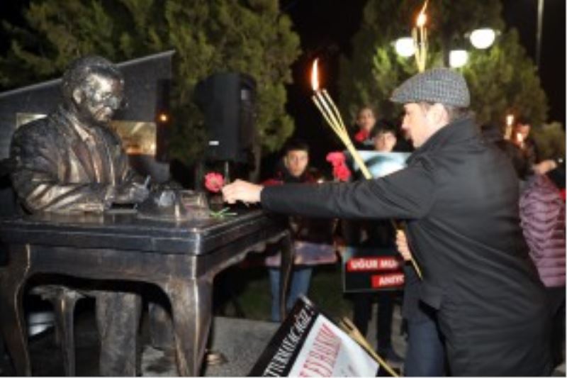 GAZETECİ-YAZAR UĞUR MUMCU ÇERKEZKÖY’DE ANILDI
