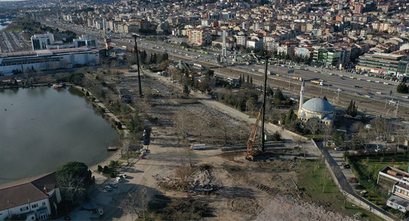 İzmit Millet Bahçesinde hummalı çalışma
