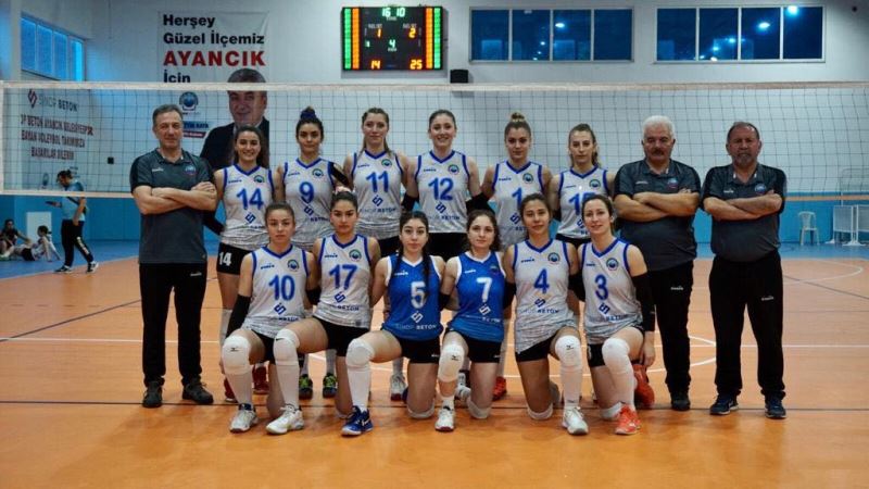 Türkiye Voleybol Kadınlar 2. Lig, 14. Grupta İlimizi ve İlçe..