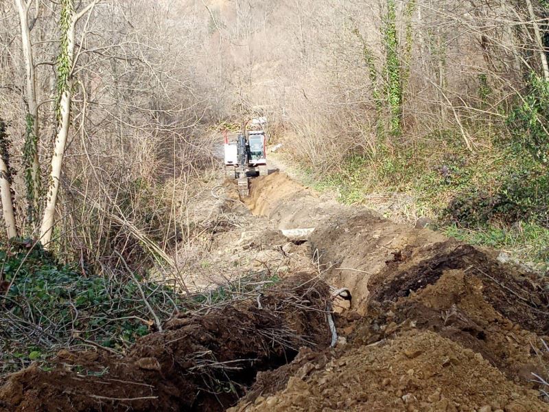 Sapanca İkramiye Mahallesi’ne Büyükşehir’den yeni içme suyu hattı