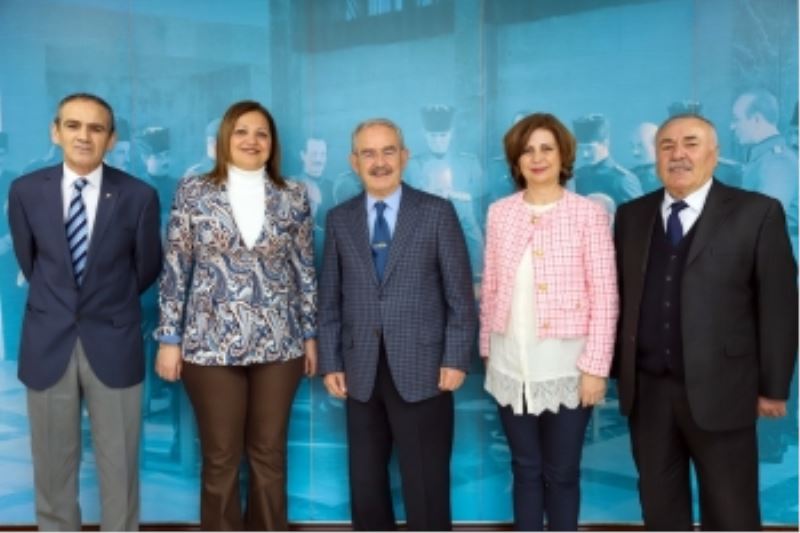 KOMŞU KENTLERİN VEKİLLERİNDEN  BÜYÜKERŞEN’E NEZAKET ZİYARETİ