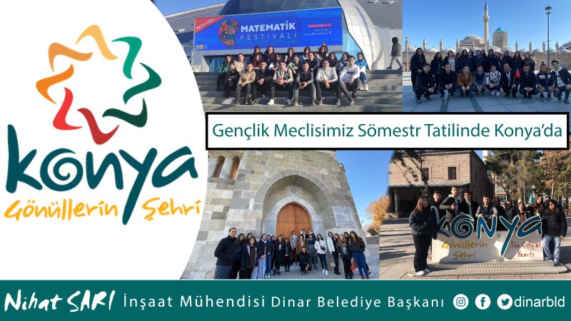 Sömestr Tatilinde Gençlik Meclisimiz Konya’da