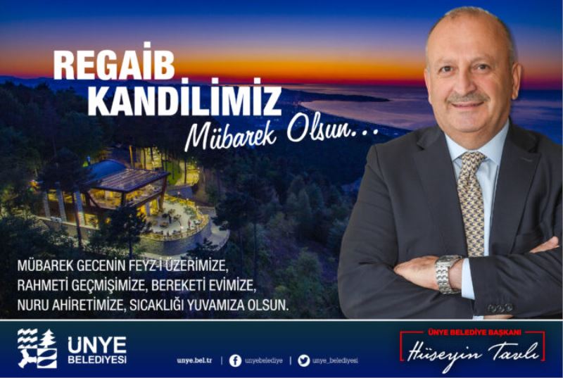 “REGAİB KANDİLİMİZ MÜBAREK OLSUN”