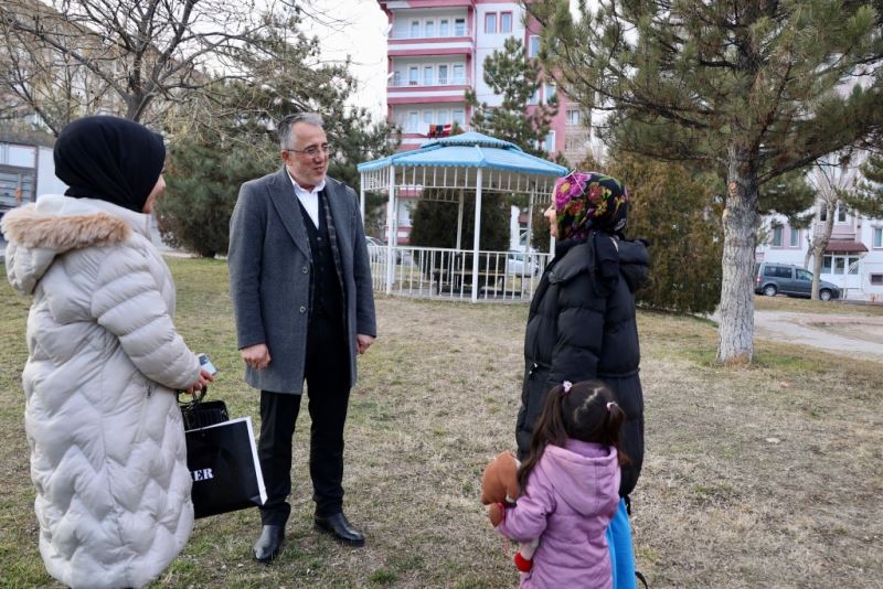 Başkan Savran Cevher Dudayev Mahallesi’nde İncelemelerde Bulundu
