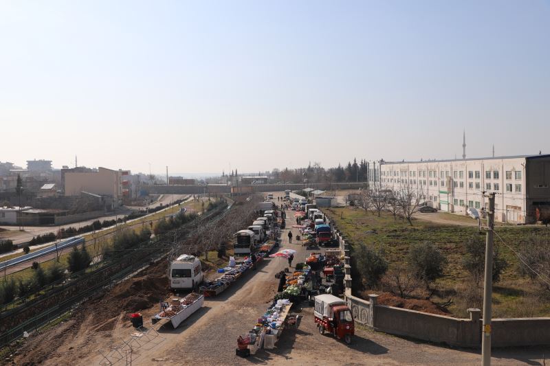 Kahta’da yeni bir semt pazarı daha kuruldu