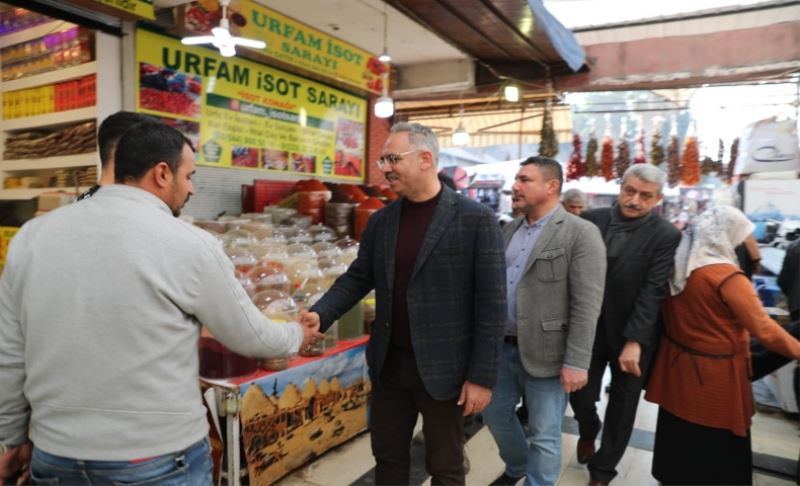 Başkan Kuş, Esnafı Ziyaret Ederek Taleplerini Dinledi