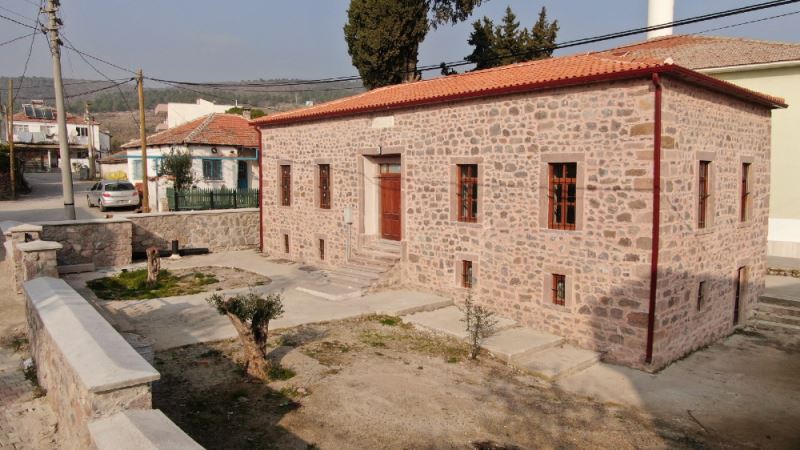 ÜÇPINAR’DAKİ TARİHİ YAPININ RESTORASYONUNDA SONA YAKLAŞILDI