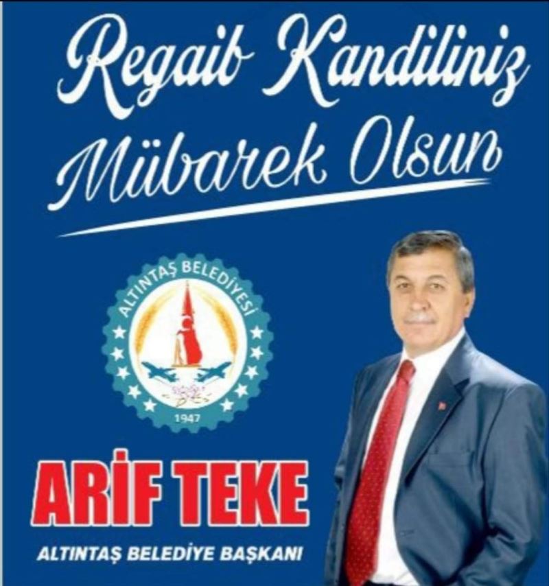 Regaip Kandiliniz Mübarek Olsun