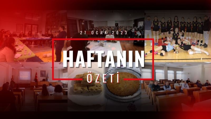 Çankırı Belediyesinden Haftanın Özeti