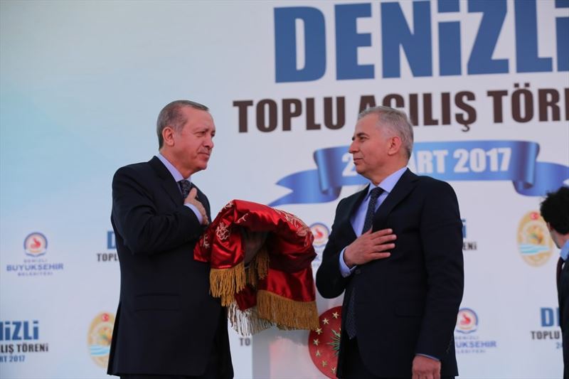 Cumhurbaşkanı Erdoğan bugün Denizli’de