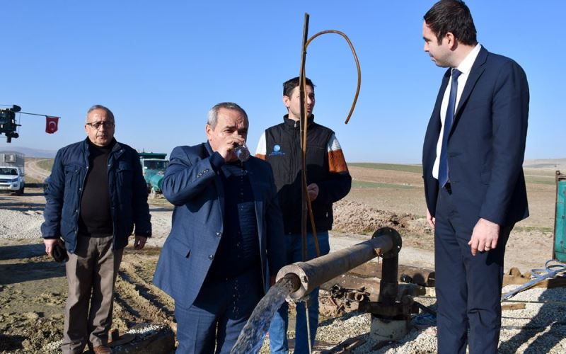Başkan Şahin, “Halkımıza Temiz ve Sağlıklı Su” İçireceğiz